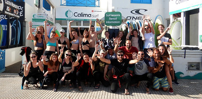 Calima Surf Famara Canarias